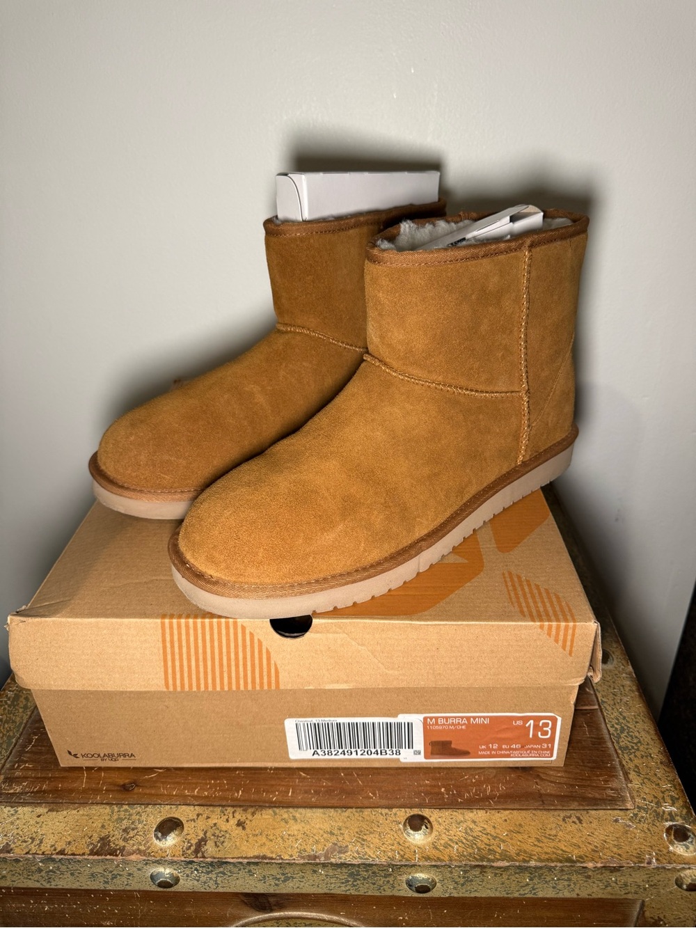 Koolaburra by Ugg Men’s Chestnut Burra Mini Boot